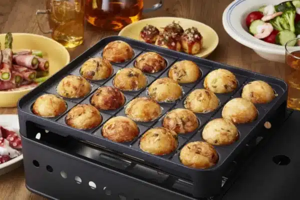 Con esta máquina podrás hacer Takoyaki casero en tu camper
