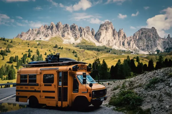 Skoolie o autobus escolar camper