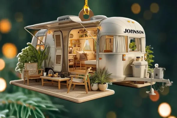 Decora tu árbol de Navidad con estos originales adornos vanlife